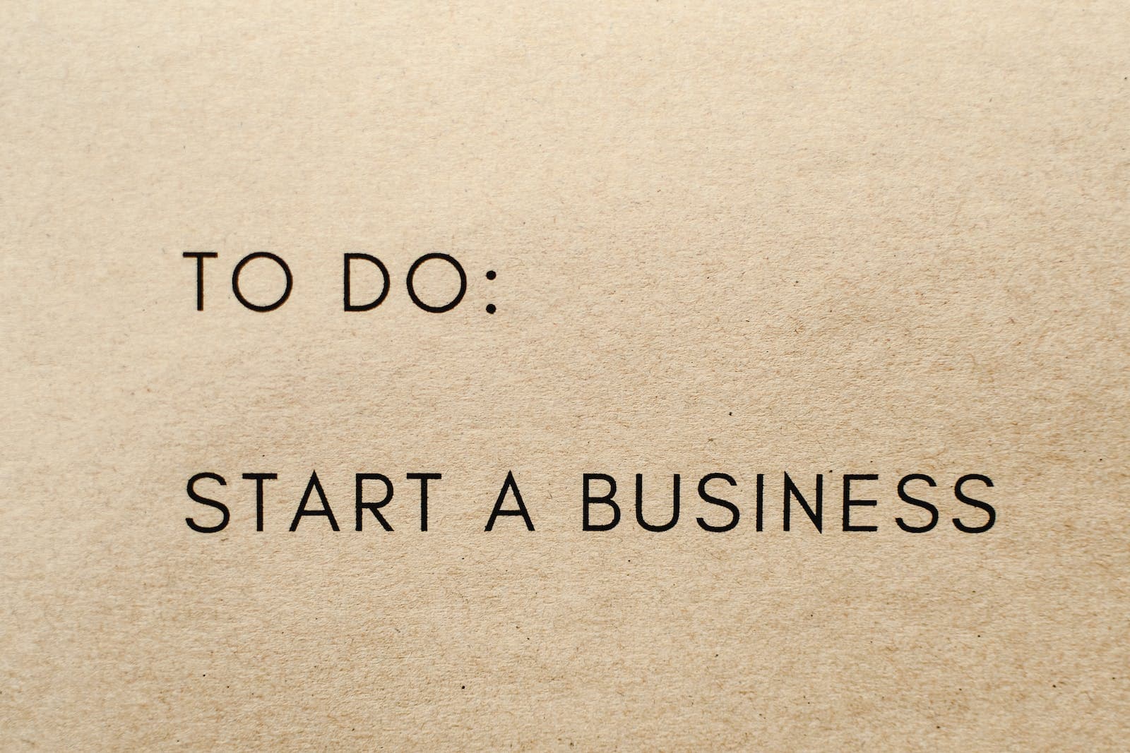 A Close-Up Shot of a To-Do List about starting a business