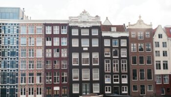 Waterfront Buildings in Amsterdam