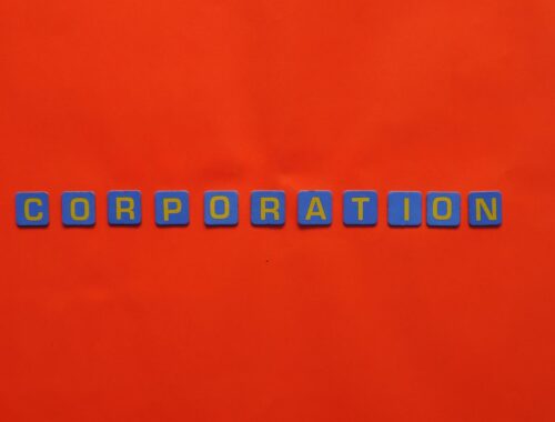 The Word Corporation with a Red Background