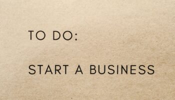 A Close-Up Shot of a To-Do List about starting a business