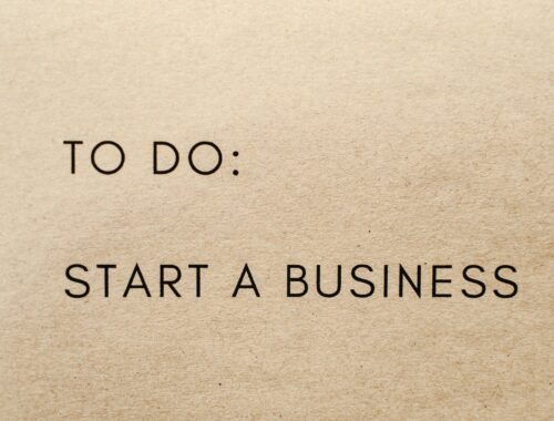 A Close-Up Shot of a To-Do List about starting a business