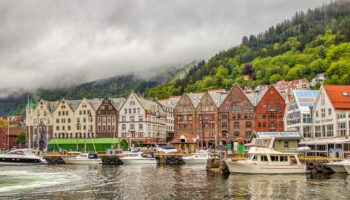 Boats Beside Dock On Some Place in Norway