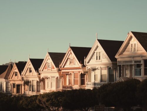 Brown and White Wooden House