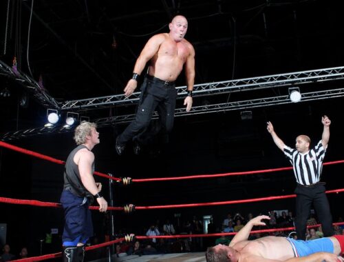 Photography of Man Jumping on Ring