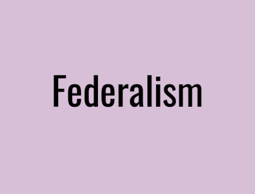 Federalism