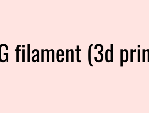 PETG filament (3d printer)