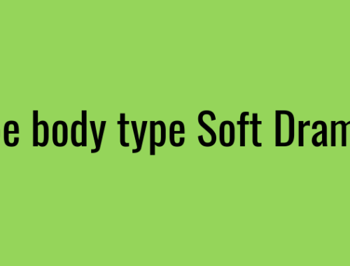 Kibbe body type Soft Dramatic