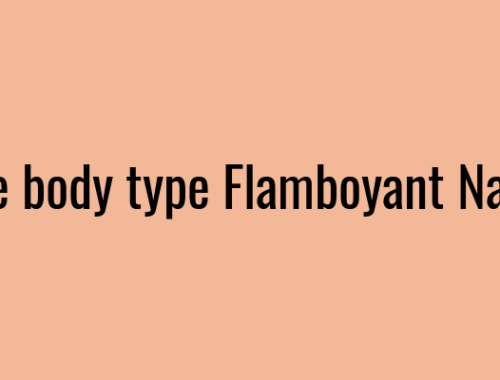 Kinbe body type Flamboyant Natural