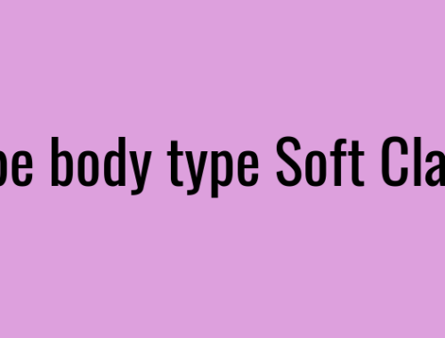 Kibbe body type Soft Classic