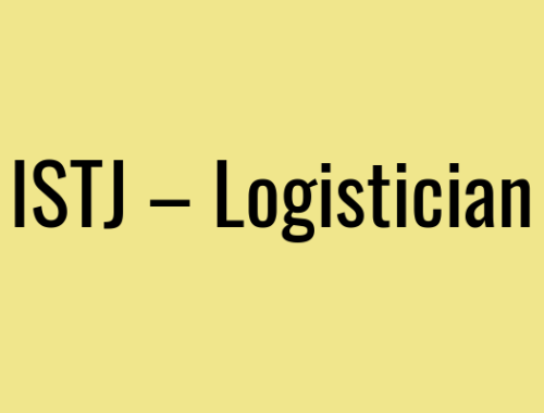 ISTJ – Logistician