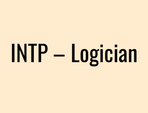 INTP – Logician