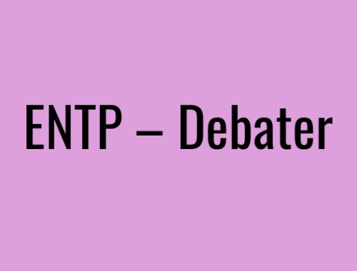 ENTP – Debater